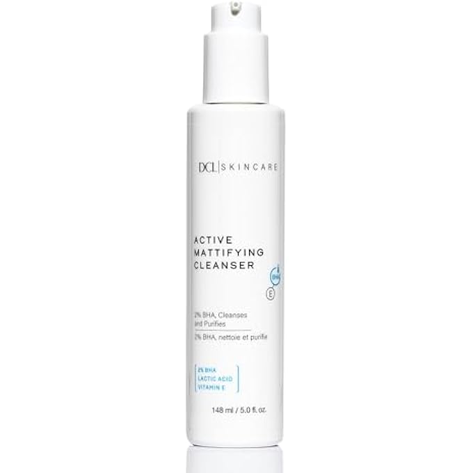 DCL SKINCARE ACTIVE MATTIFYING CLEANSER WITH 2% SALICYLIC ACID, 5.0 FL OZ - Image 1